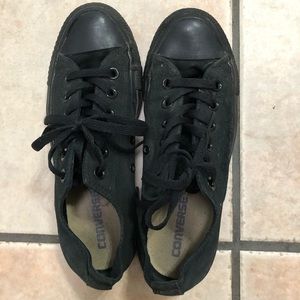All Black Authentic Converse